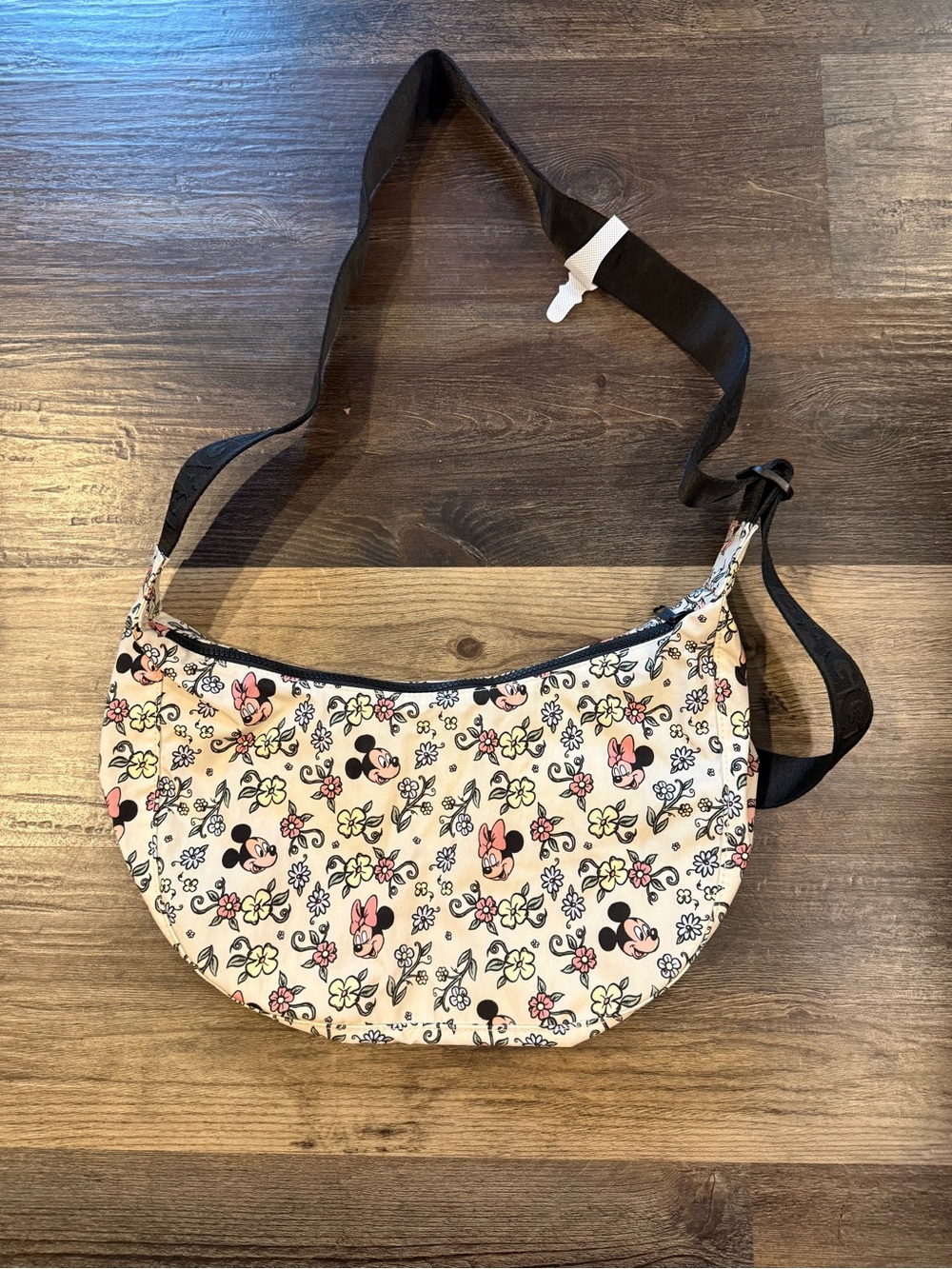 Baggu Medium Crescent - Storybook Floral - DISNEY COLLAB